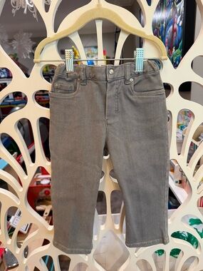Kids Straight-Leg Grey Jeans